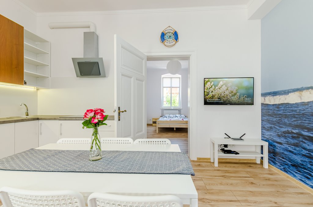 Nowoczesny 3-pokojowy apartament w centrum Ustki, blisko plaży Ustka, Słowiańska  49m2 Foto 1