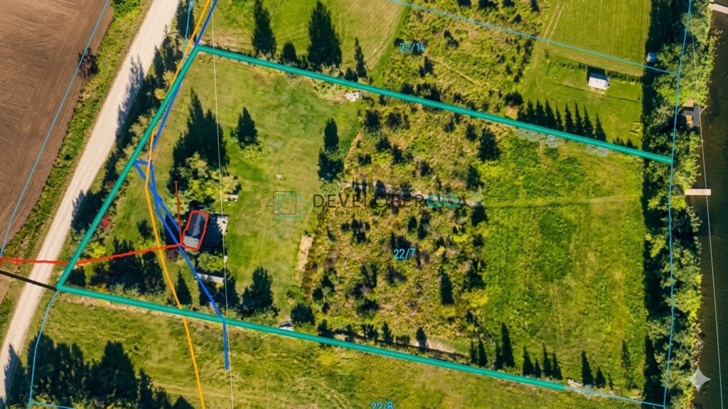 Działka z 70 m linii brzegowej i widokiem na 4 jeziora Sztabinki  10 235m2 Foto 1
