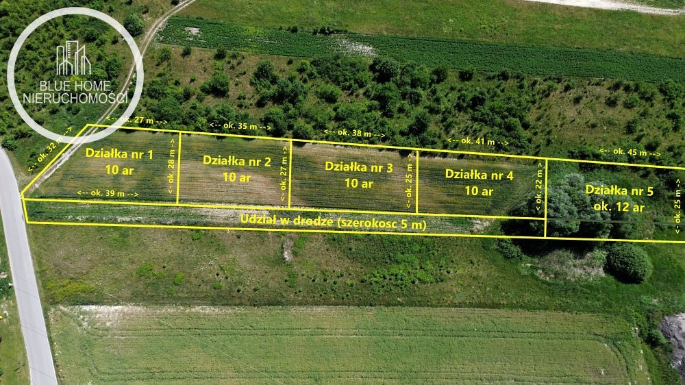 Działki budowlane od 10 arów w Zawadówce – inwestycja i wymarzone miejsce Zawadówka, Cicha  1 000m2 Foto 1