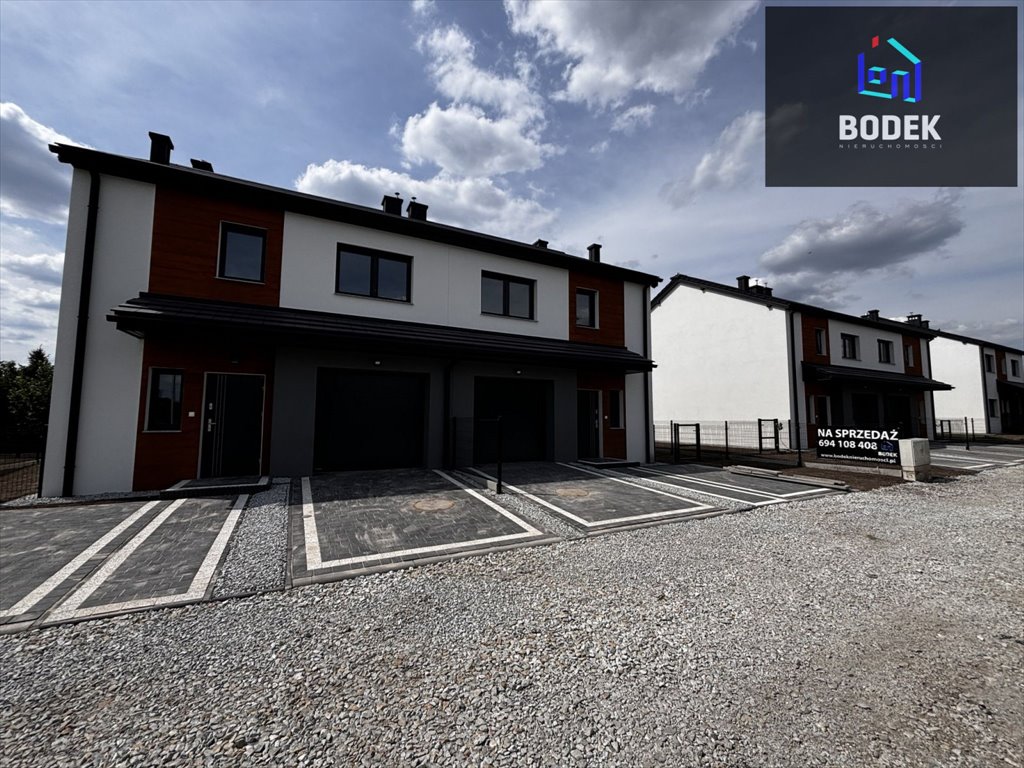 Nowoczesny dom bliźniak z garażem i ogrodem w Wilczycach Wilczyce, Wilczyce, Wałowa 9A  117m2 Foto 1