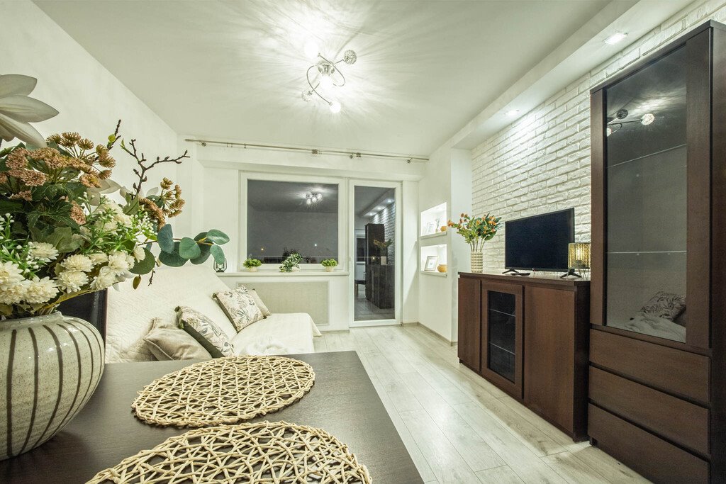 Mieszkanie trzypokojowe na sprzedaż Łódź, Górna, Adama Naruszewicza  55m2 Foto 1