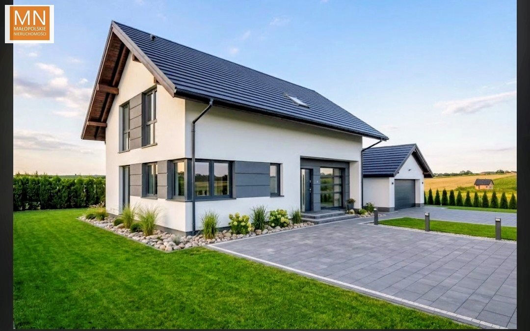 Nowoczesny dom 128 m² z garażem 43 m² polecam Wilków, Pod Lasem  174m2 Foto 1