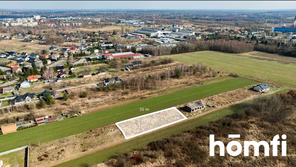 Działka 941 m2 z mediami i prywatną drogą w Radomiu Radom, Jeżowa Wola, Kłosowa  941m2 Foto 1