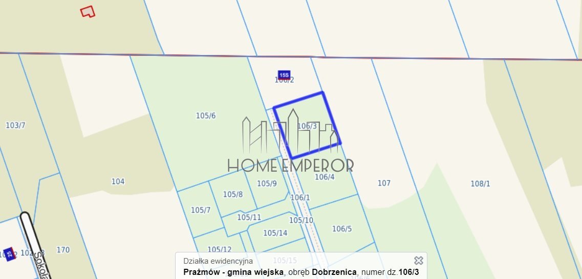 Działka budowlana na sprzedaż Dobrzenica, Jaskółcza  1 030m2 Foto 3