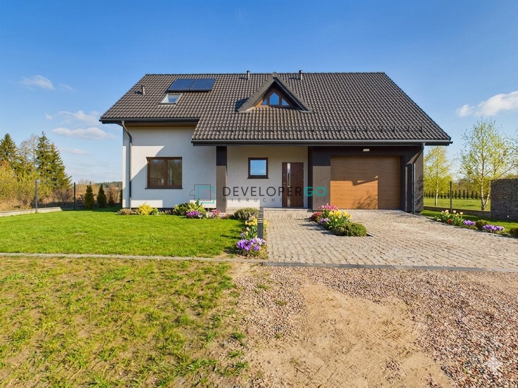 Nowoczesny dom z 2023 r. z garażem, 4 sypialniami i tarasem Wasilków  134m2 Foto 1