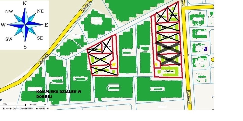 Działki budowlane w Dobrej od 783 m² - gotowe pod zabudowę polecam! Dobra  783m2 Foto 1