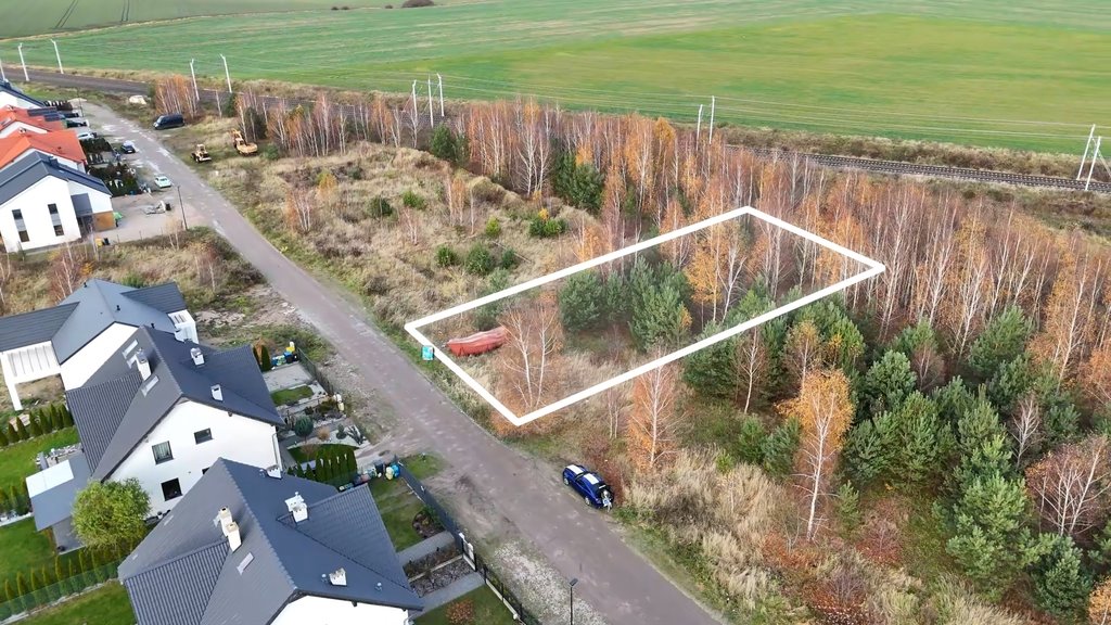 Działka budowlana na sprzedaż Krzyszkowo, Kukułcza  1 045m2 Foto 1