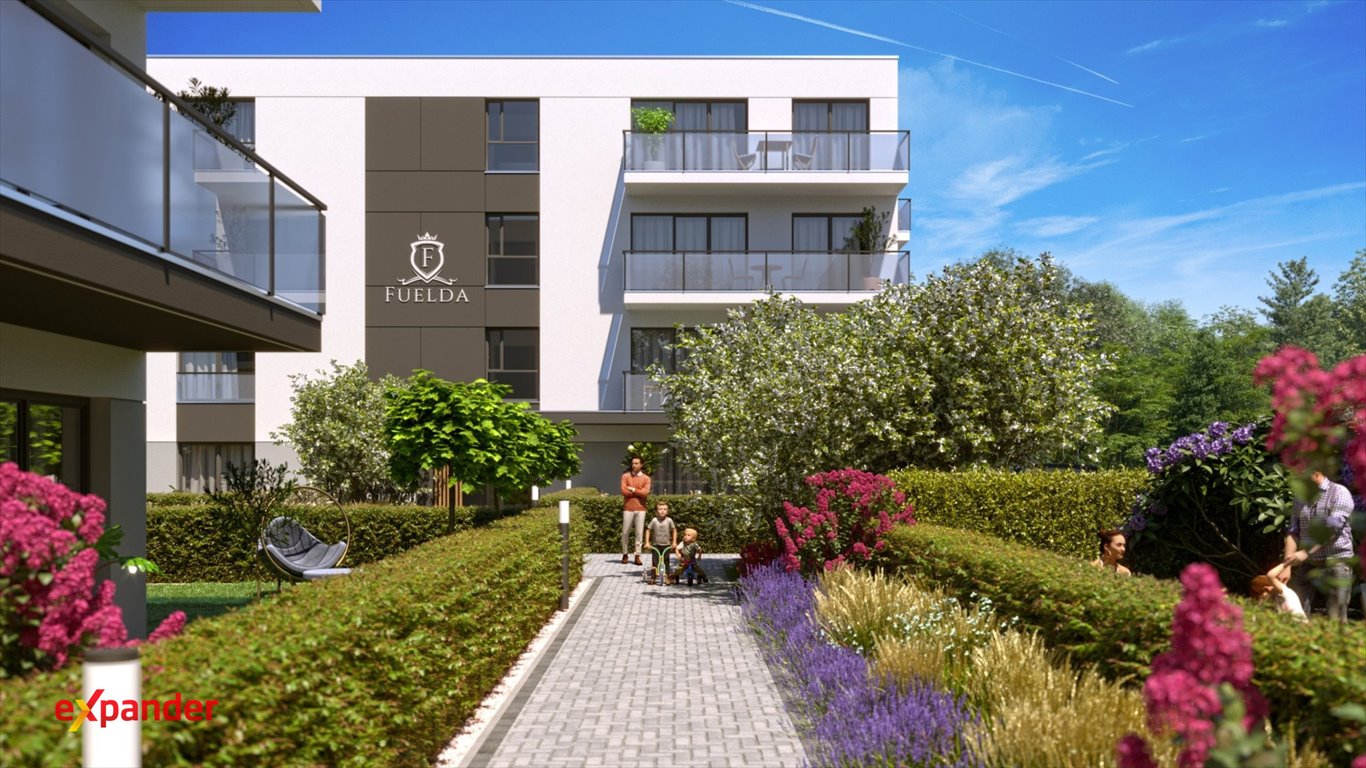 Nowoczesne 3-pokojowe mieszkanie 39,57 m² w Poznaniu - balkon i ogródek Poznań, Umultowo, Maków Polnych 7B  40m2 Foto 1