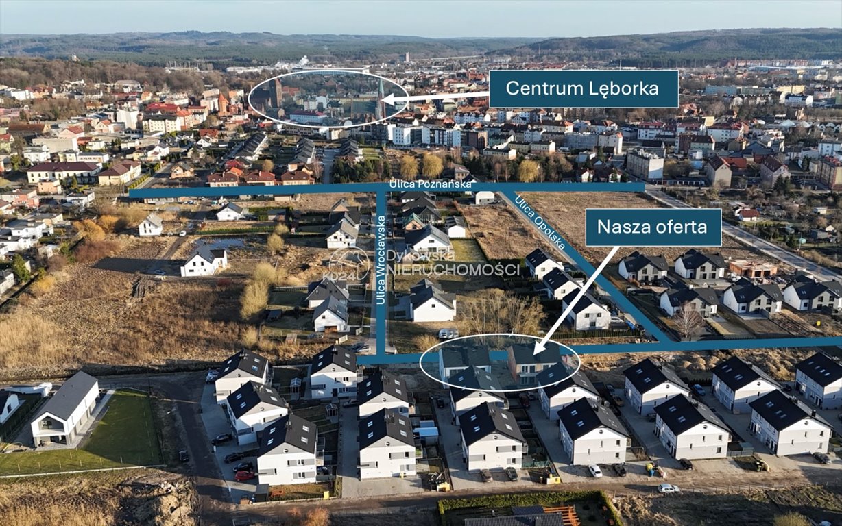 Nowoczesny apartament z ogródkiem i parkingiem w Lęborku Lębork, Wrocławska  52m2 Foto 1