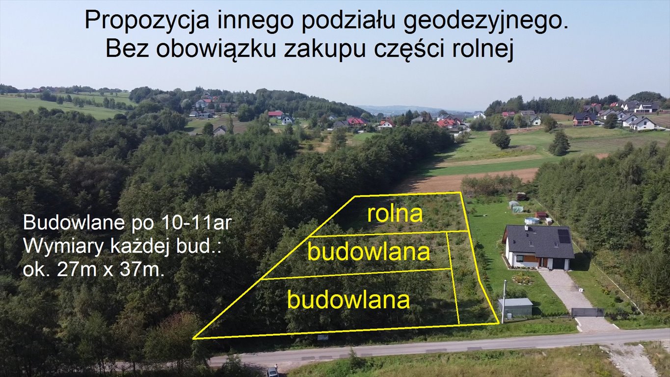 Działka budowlana na sprzedaż Chorągwica  2 498m2 Foto 8