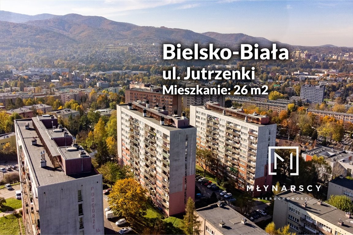 Mieszkanie dwupokojowe na sprzedaż Bielsko-Biała, Złote Łany, Jutrzenki  26m2 Foto 18