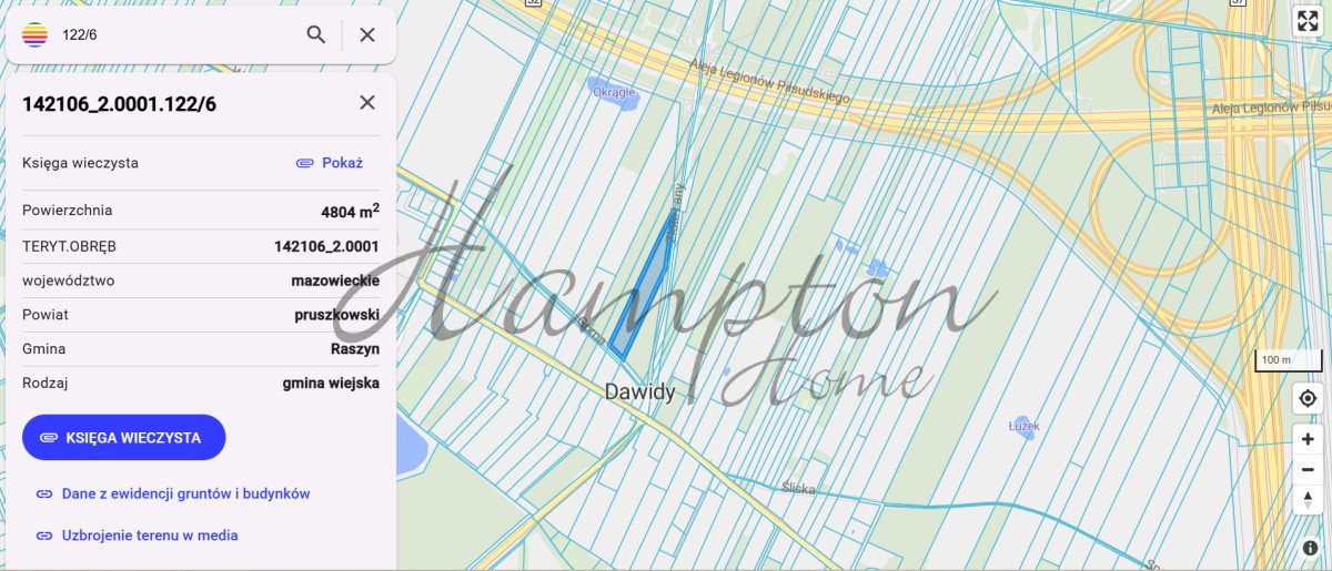 Działka przemysłowo-handlowa na sprzedaż Dawidy  4 802m2 Foto 1