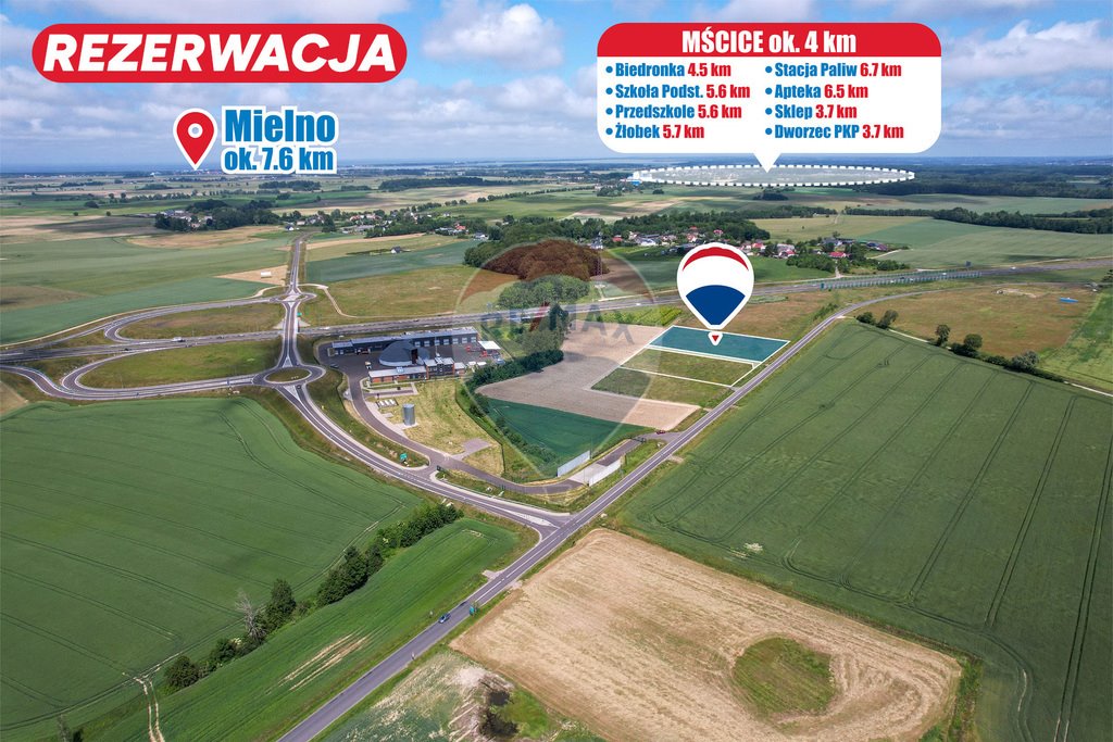 Działki inwestycyjne 5000 m² przy S6, blisko morza Dobre  5 000m2 Foto 1