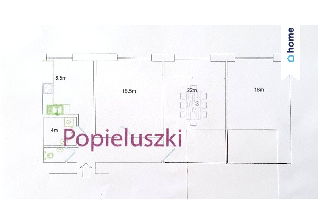 Mieszkanie trzypokojowe na sprzedaż Warszawa, Żoliborz, Stary Żoliborz, ks. Jerzego Popiełuszki  77m2 Foto 6