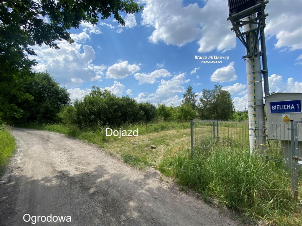 Działka budowlana na sprzedaż Bielicha, Bielicha gm Zakrzew  870m2 Foto 5