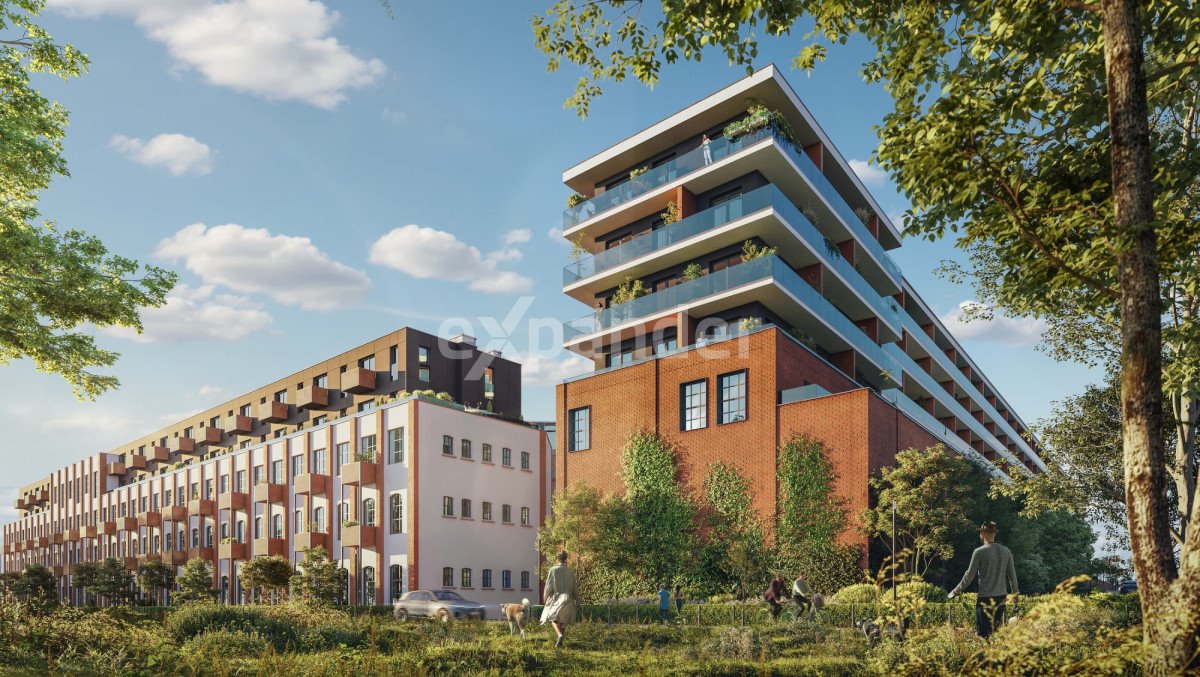 Nowoczesne mieszkanie 49 m² z loggią i balkonem w Widzewie Łódź, Widzew, marsz. Józefa Piłsudskiego  49m2 Foto 1