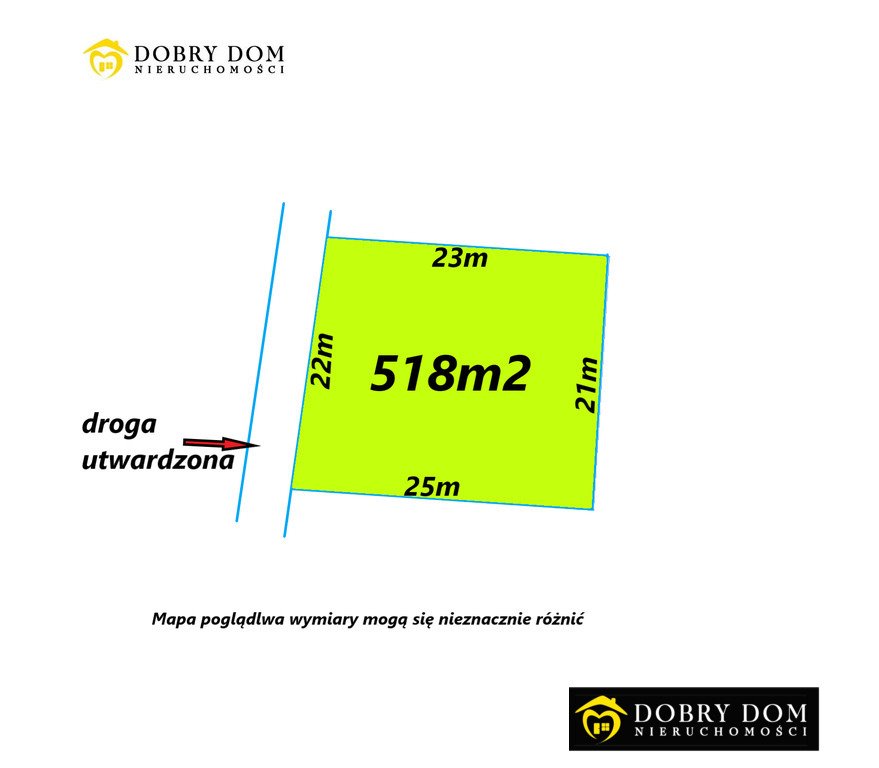 Działka 518 m2 w spokojnej okolicy Grabówki z lasem Grabówka  518m2 Foto 1