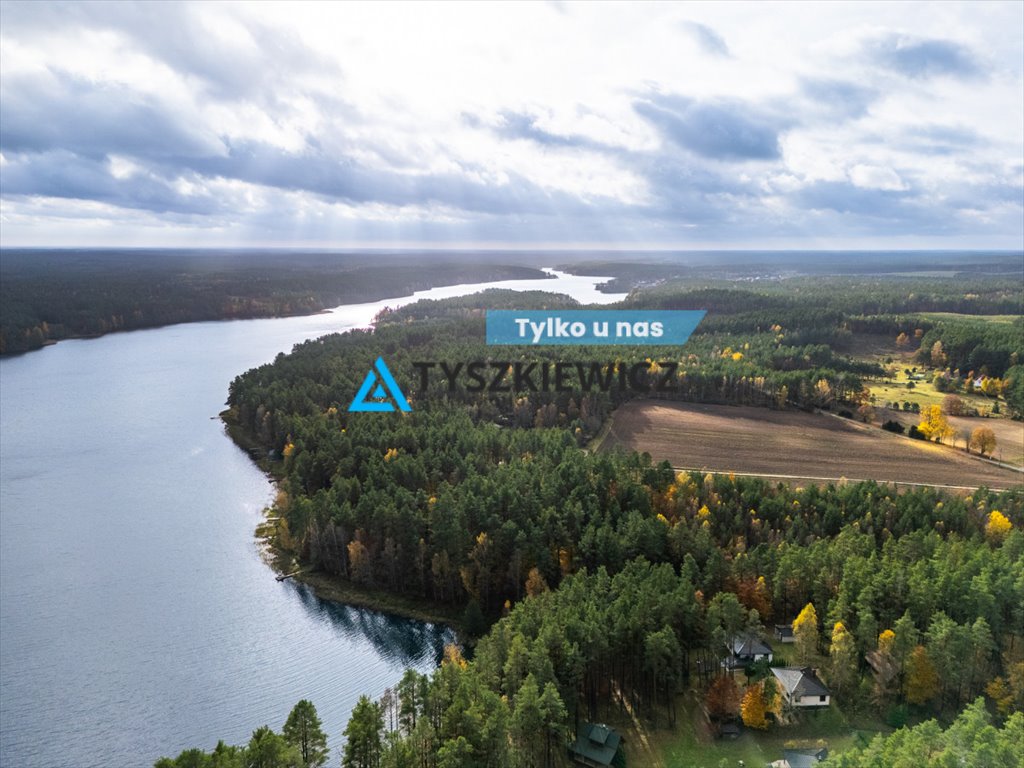 Malownicza działka 2281 m2 z domkami nad Jeziorem Studzieniczno Studzienice  2 281m2 Foto 1