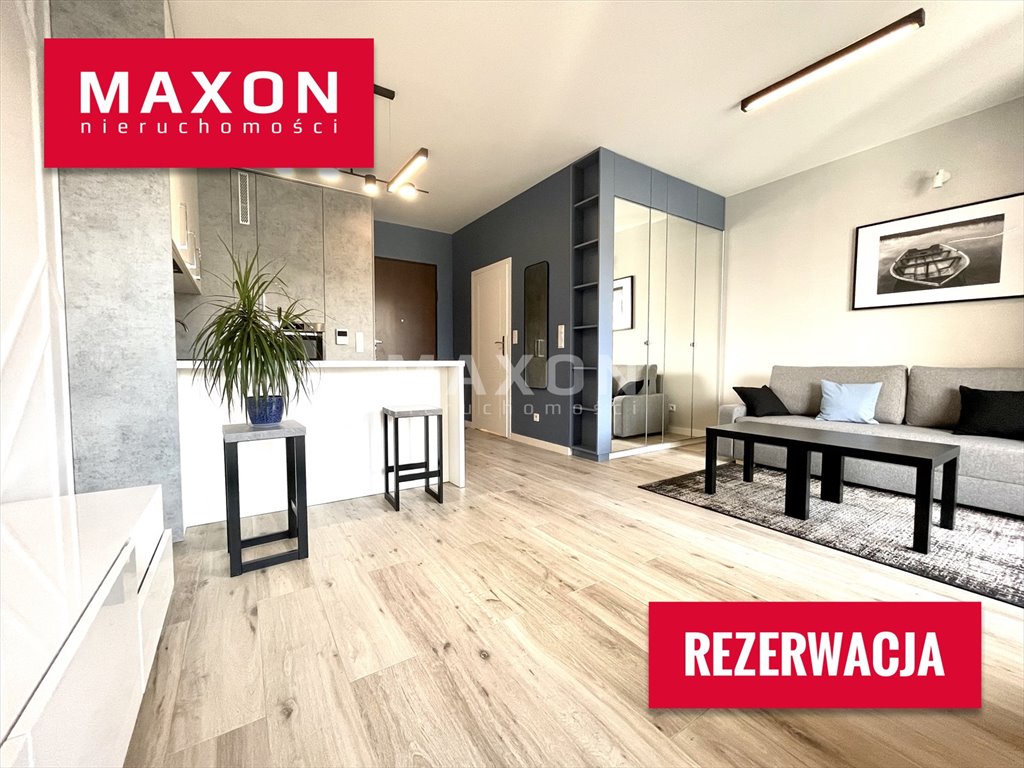 Nowoczesny 32 m2 apartament z tarasem, sauną i garażem Warszawa, Mokotów, ul. Puławska  30m2 Foto 1