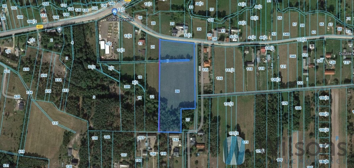 Działka 18 200 m² z możliwością zabudowy w Stanisławowie Stanisławów  18 200m2 Foto 1