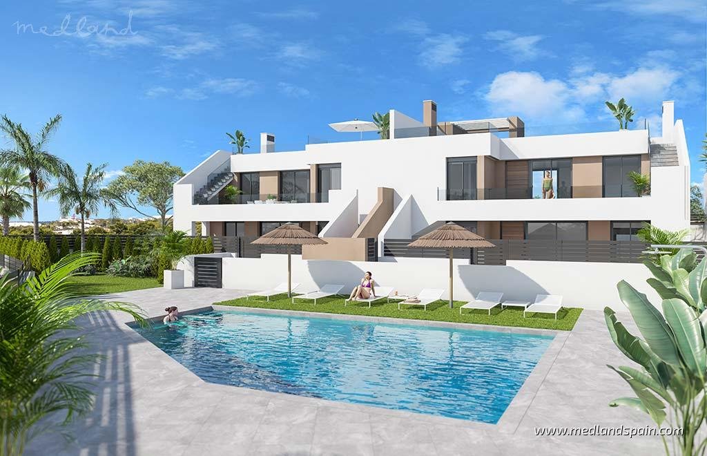 Nowoczesne 72 m² z basenami i ogrodem w Vera Hiszpania, Vera  72m2 Foto 1