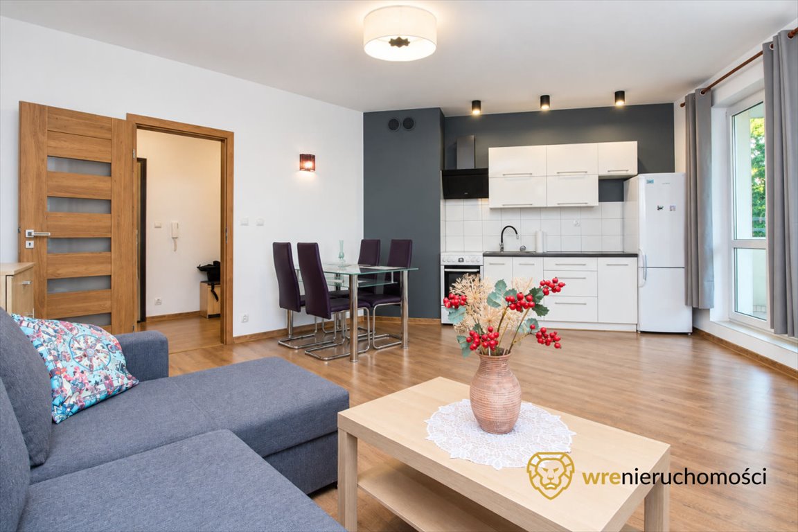Wrocław Krzyki - 51 m² z balkonem i garażem do wynajęcia Wrocław, Przyjaźni  51m2 Foto 1