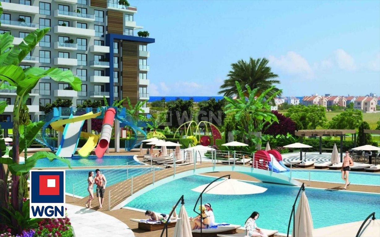 Nowoczesny apartament 3 pok. z widokiem na zieleń i plażę Cypr, Long Beach, Long Beach  148m2 Foto 1