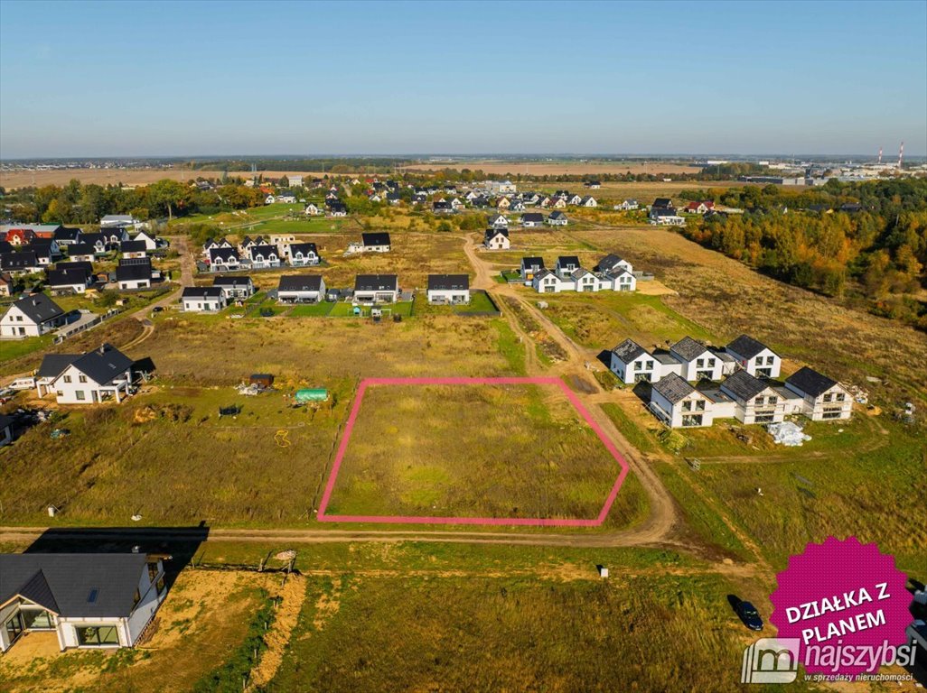 Działka 1536 m2 pod zabudowę w Lipniku, media w drodze Lipnik  1 536m2 Foto 1