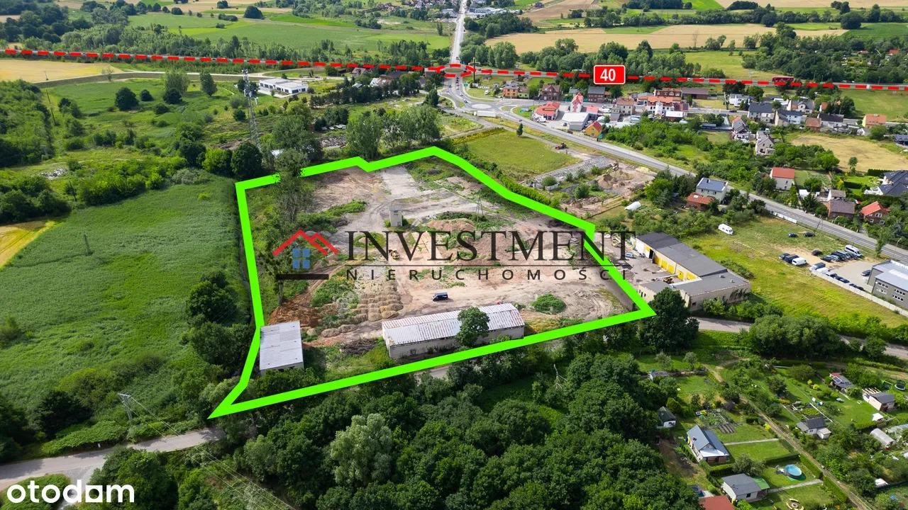 Polecam dużą działkę 27 700 m² w centrum Kędzierzyna-Koźla Kędzierzyn-Koźle, Kędzierzyn-Koźle  27 700m2 Foto 1