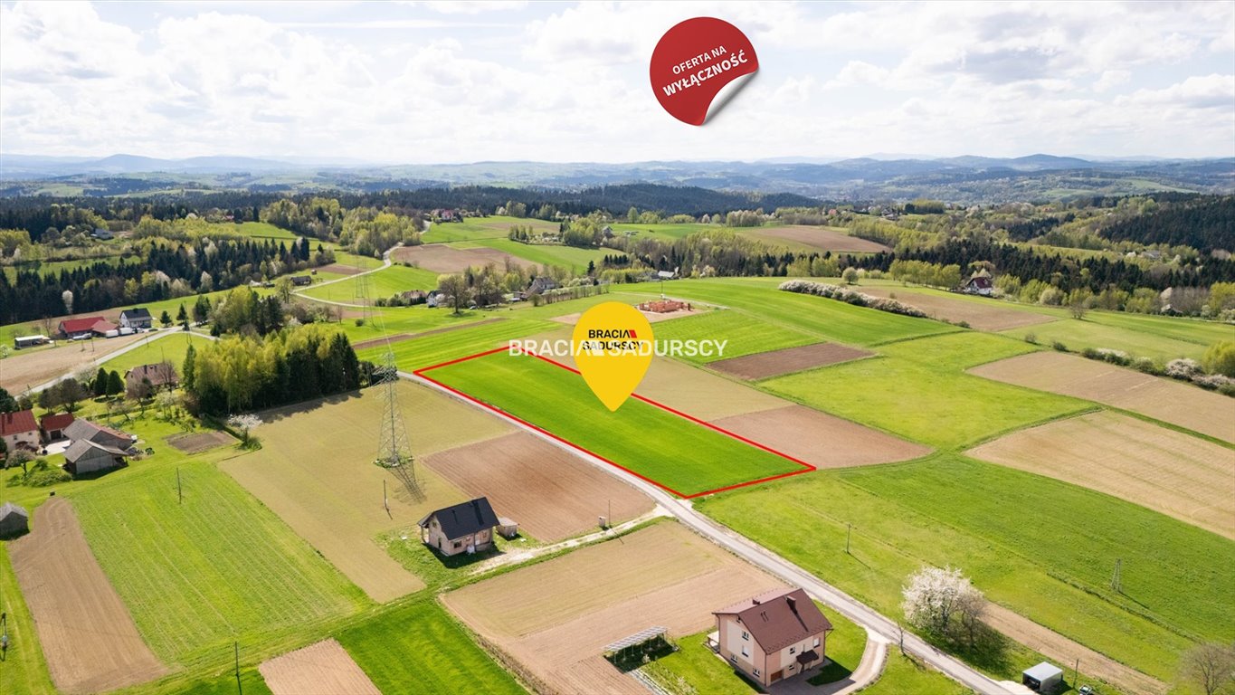 Działka budowlana 5800 m² z mediami, MPZP, do negocjacji Rzepiennik Strzyżewski  5 800m2 Foto 1