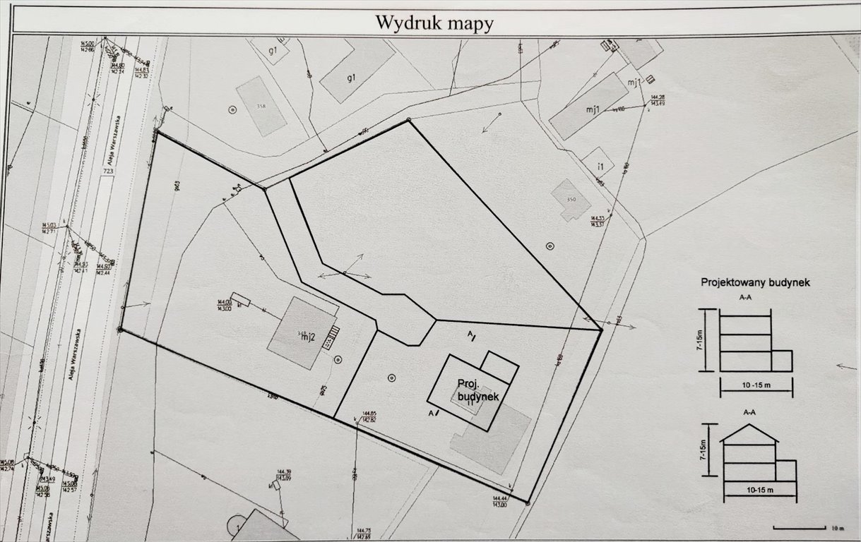 Działka budowlana na sprzedaż Tarnobrzeg, Wielowieś, al. Warszawska  1 098m2 Foto 9