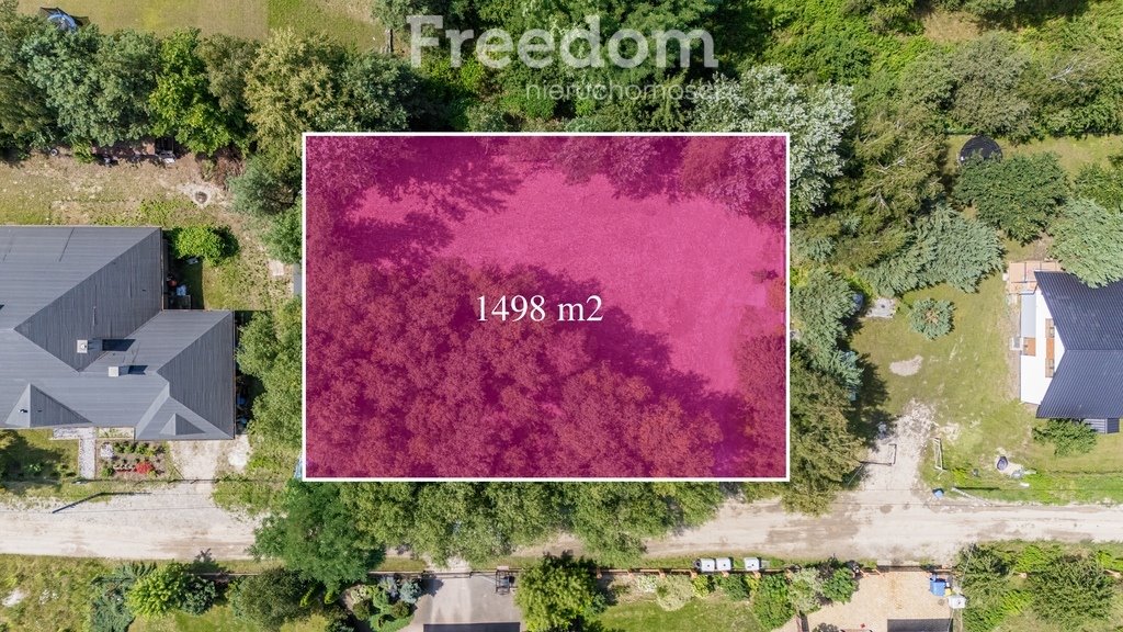 Działka budowlana na sprzedaż Marianów, Aleja Wierzbowa  1 498m2 Foto 1