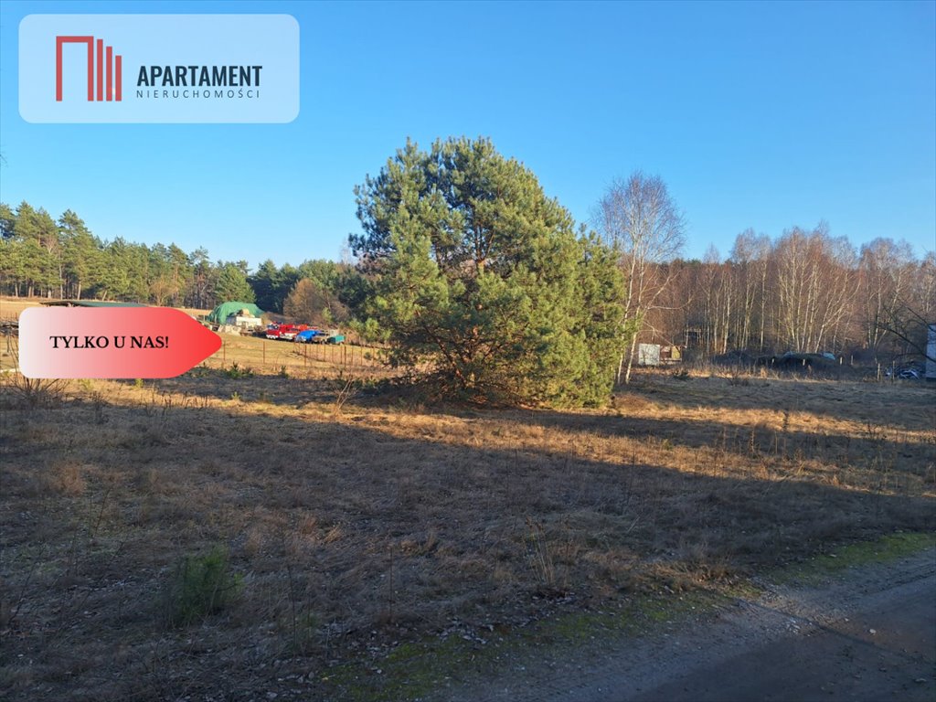 Działka budowlana w Mąkoszynie 1385 m², las, warunki zabudowy Mąkoszyn  1 385m2 Foto 1