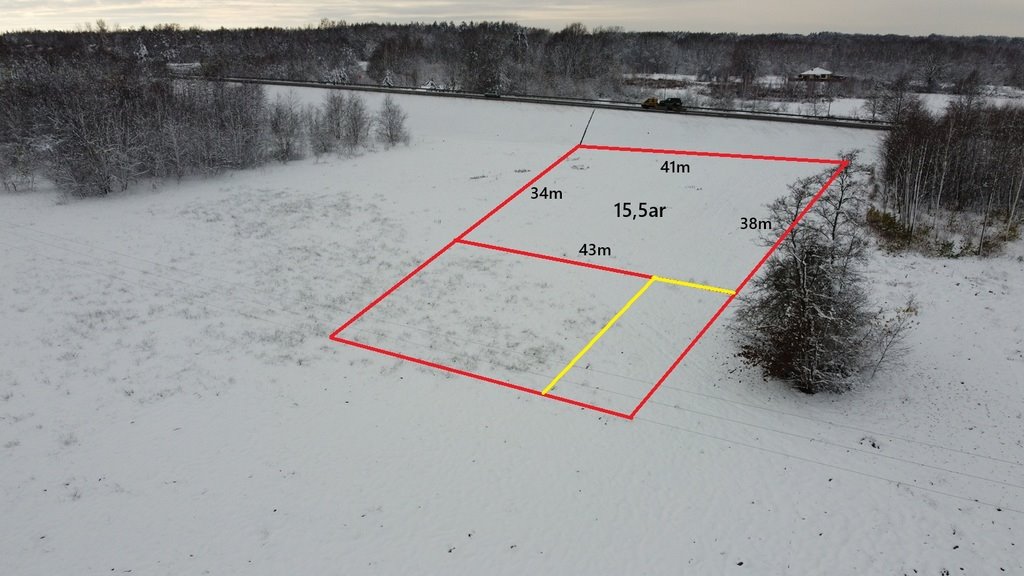 Działka budowlana na sprzedaż Nowa Dęba  1 549m2 Foto 1