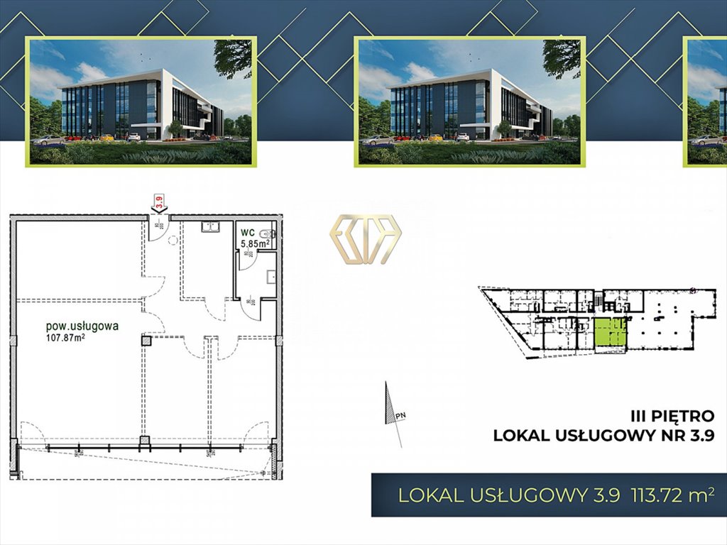 Magazyn na sprzedaż Częstochowa, Parkitka, gen. Leopolda Okulickiego  114m2 Foto 12