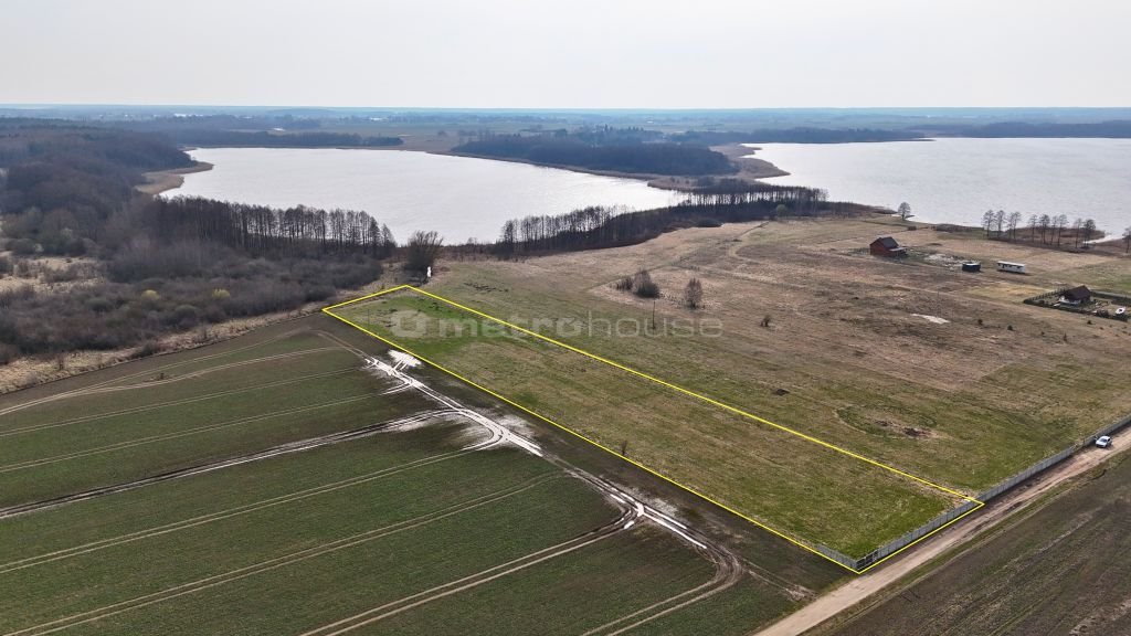 Działka 7723 m² z dostępem do jeziora i warunkami zabudowy Kupin  7 723m2 Foto 1