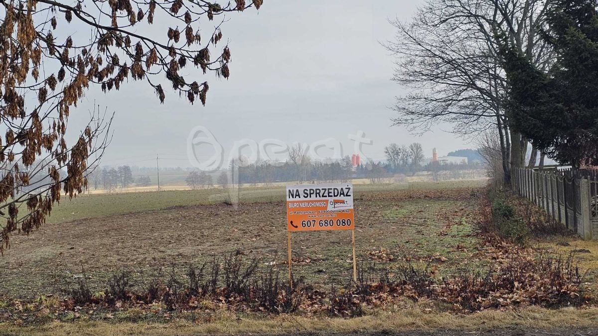 Działka 1075 m² z mediami, narożna, Pogrzybów Pogrzybów  1 075m2 Foto 1