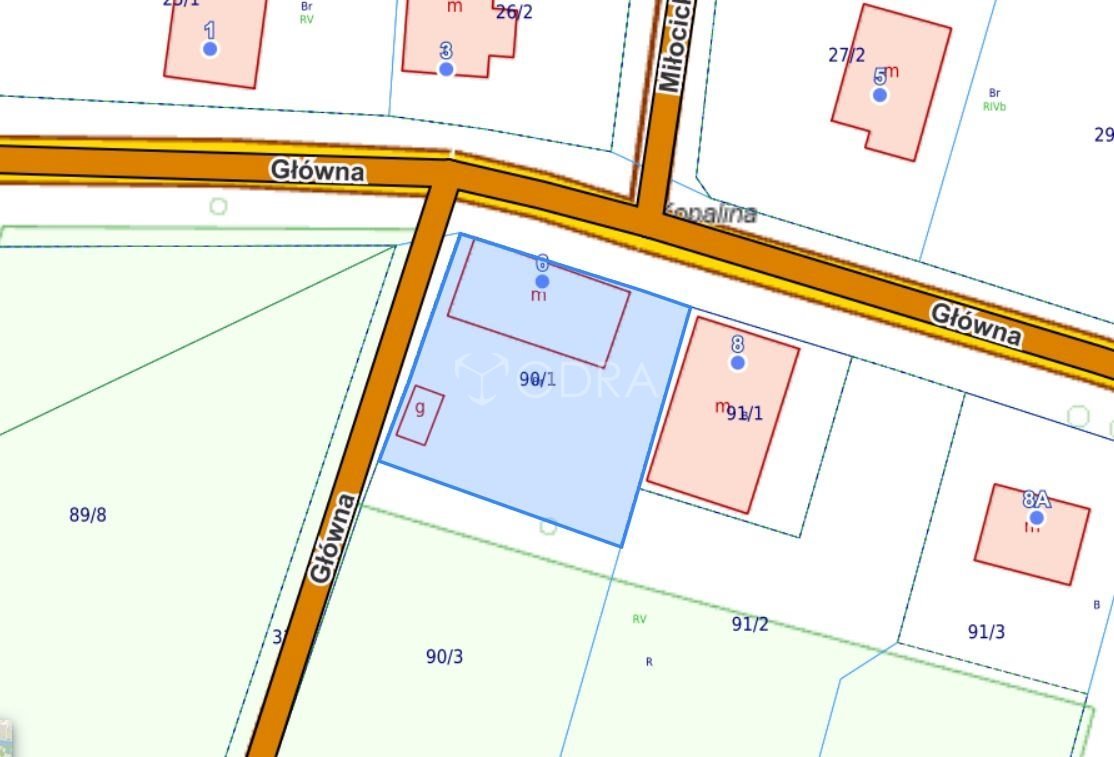 Działka budowlana 691 m2 w Kopalinie – cicha okolica Kopalina  691m2 Foto 1