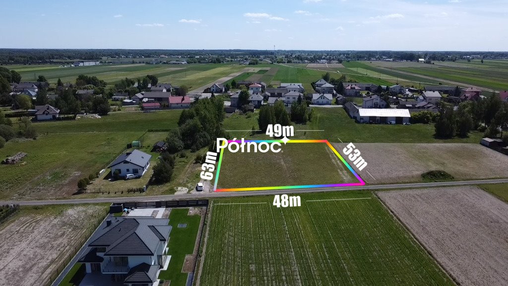 Działka 2833 m² pod dom jednorodzinny, media, zapraszam Lasków, Niegowska  2 833m2 Foto 1