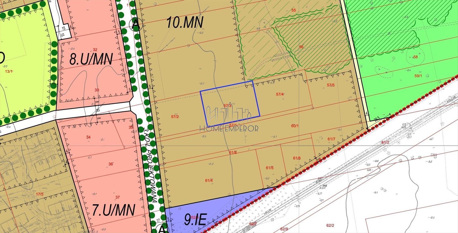 Działka 2312 m² pod zabudowę jednorodzinną - polecam! Warszawa, Białołęka, Tarchomin, Aluzyjna  2 312m2 Foto 1