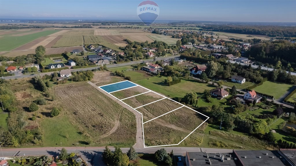 Działka budowlana na sprzedaż Mścice, Koszalińska  1 086m2 Foto 6