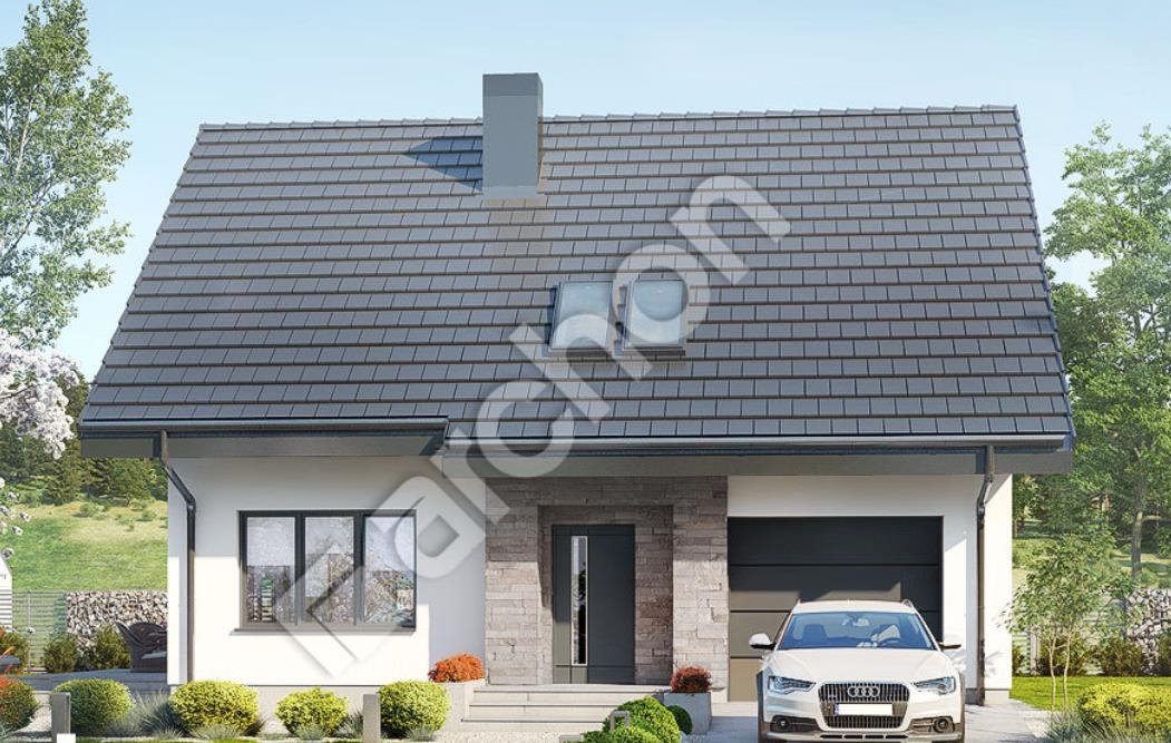 Nowoczesny dom w stanie surowym otwartym, 30 min od Krakowa Dąbrówka  117m2 Foto 1