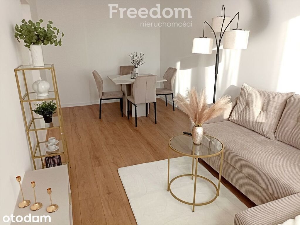 Do sprzedania przestronne 3-pokojowe mieszkanie 47,44 m² z balkonem w Opolu Opole, Zaodrze, Wojska Polskiego  47m2 Foto 1