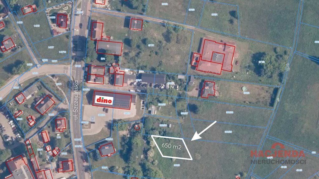 Działka budowlana 650 m² w Tanowie - spokojna okolica. Tanowo  650m2 Foto 1