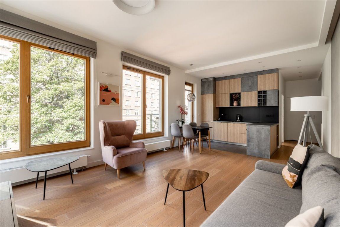 Mieszkanie dwupokojowe na wynajem Warszawa, Śródmieście Muranów, Wałowa  49m2 Foto 1