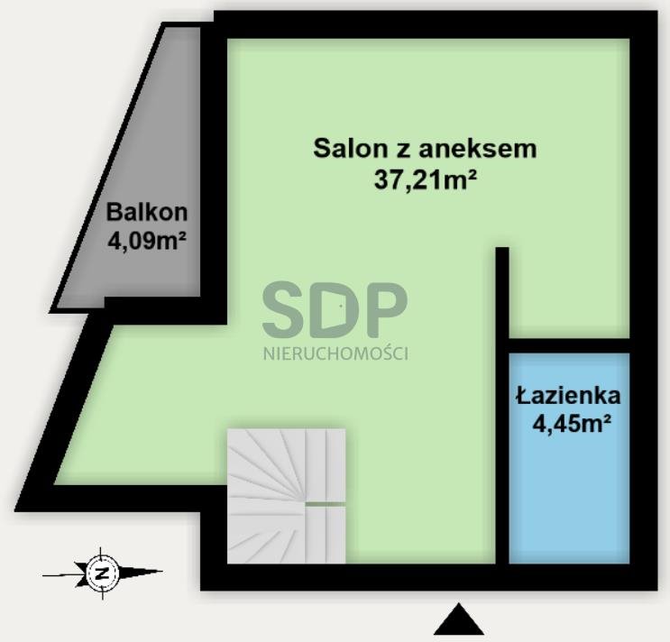 Kawalerka na sprzedaż Wrocław, Fabryczna, Maślice, Maślicka  75m2 Foto 2