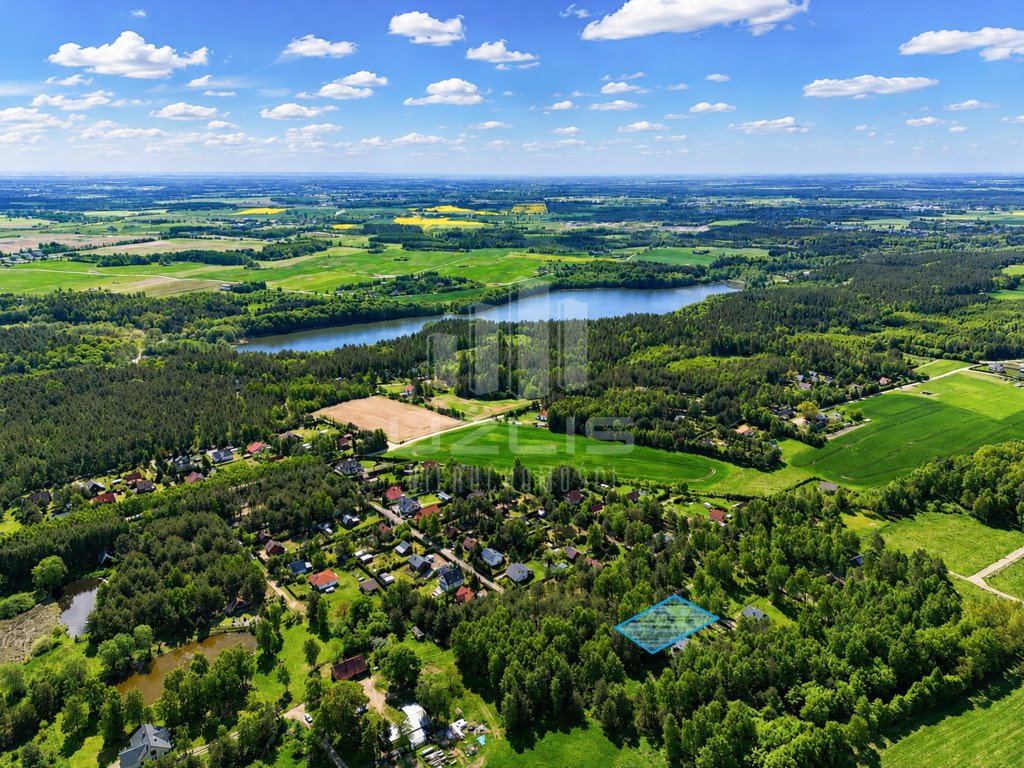 Działka 1160 m² z warunkami zabudowy, ogrodzona, blisko jeziora Bożepole Królewskie  1 160m2 Foto 1