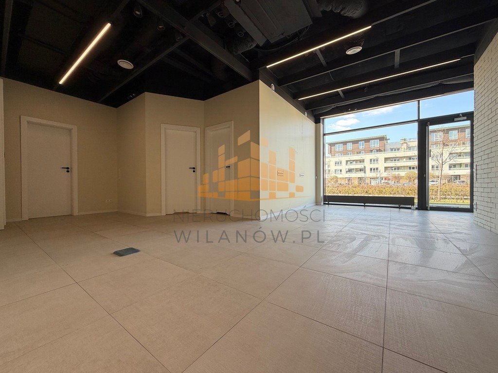 Wykończony lokal usługowy 60 m² z klimatyzacją i zapleczem Warszawa, Wilanów, Adama Branickiego  60m2 Foto 1