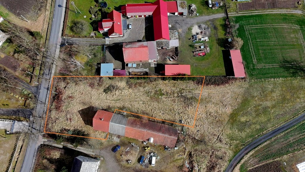 Działka budowlana 2325 m² z dostępem do mediów i zjazdem Bożnów  2 325m2 Foto 1