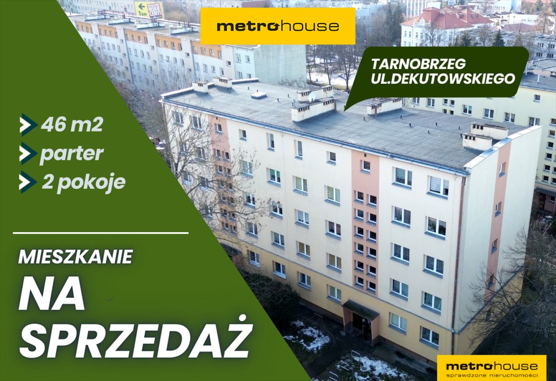 Przytulne 2-pokojowe mieszkanie z balkonem, parkingiem i piwnicą Tarnobrzeg, Dekutowskiego  46m2 Foto 1
